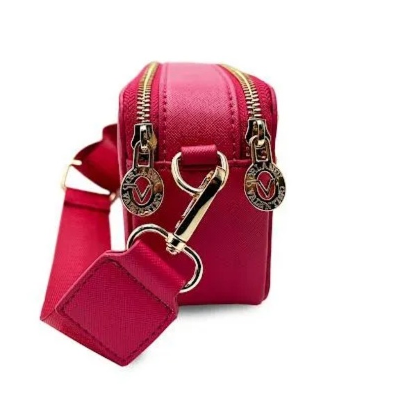 NWT Valentino Orlandi Pink Studded Crossbody Bag with detachable strap - Picture 4 of 6